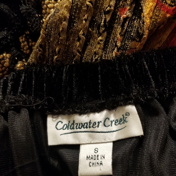 Never worn Coldwater Creek Beautiful Holiday Maxi Skirt. - Picture 2 of 6